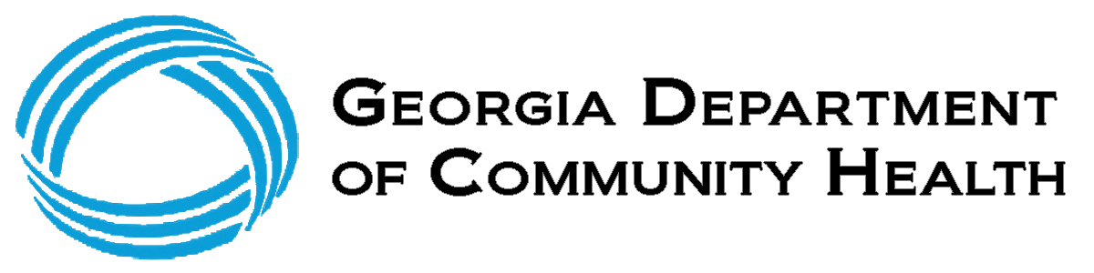 Georgia Department of Community Health licensed